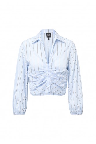 ACCESS_STRIPED_SHIRT_WITH_PLEATS_MARIONA_FASHION_CLOTHING_WOMAN_SHOP_ONLINE_7003