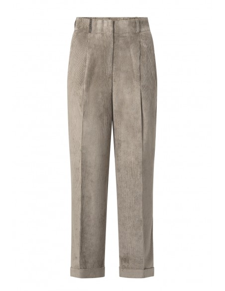 PESERICO_CORDUROY_TROUSERS_WITH_PLEAT_MARIONA_FASHION_CLOTHING_WOMAN_SHOP_ONLINE_A04579D