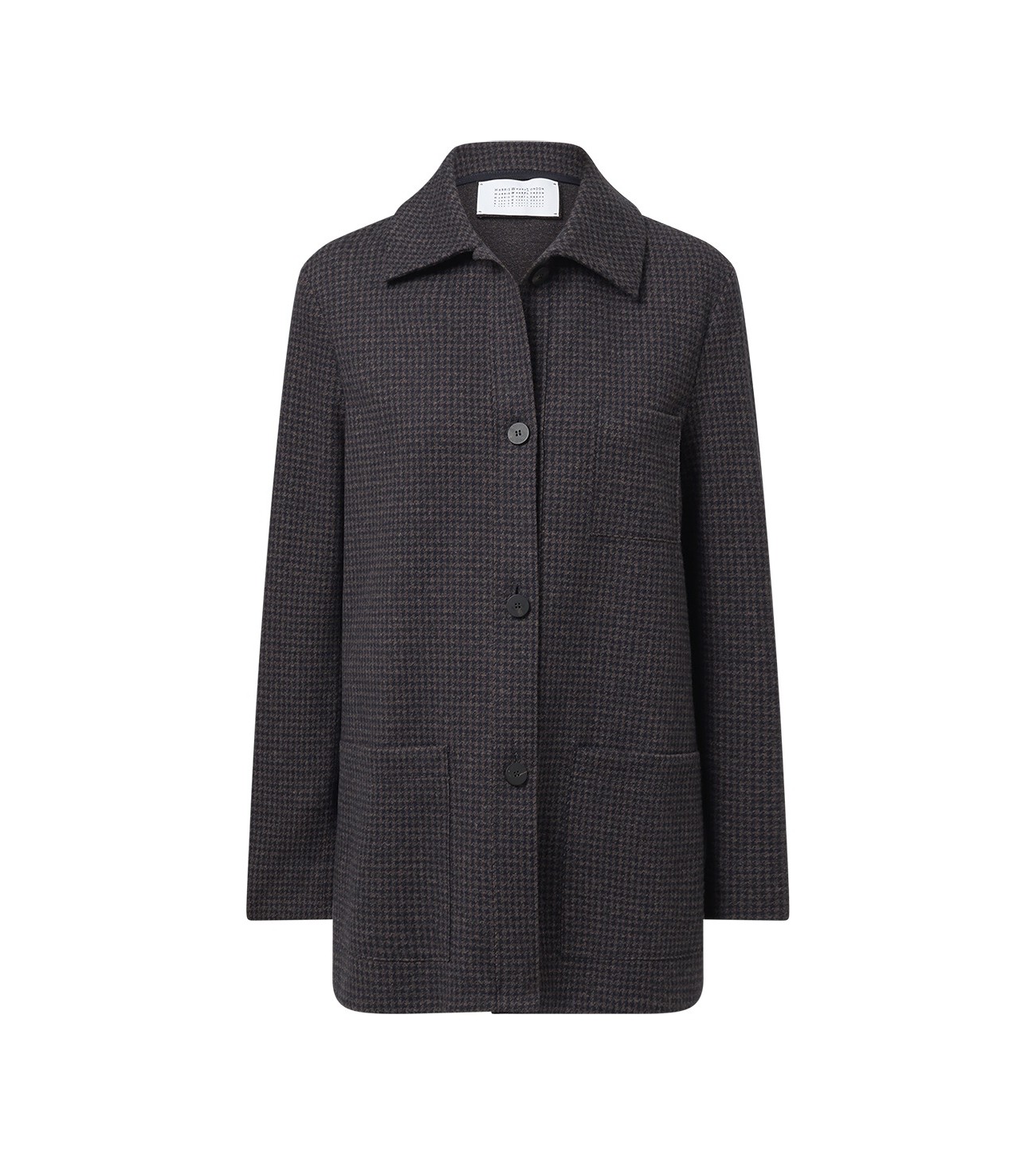 HARRIS_WHARF_LONDON_HOUNDSTOOTH_SHIRT_JACKET_MARIONA_FASHION_CLOTHING_WOMAN_SHOP_ONLINE_AH2374MRA HARRIS_WHARF_LONDON_HOUNDSTOOTH_SHIRT_JACKET_MARIONA_FASHION_CLOTHING_WOMAN_SHOP_ONLINE_AH2374MRA
