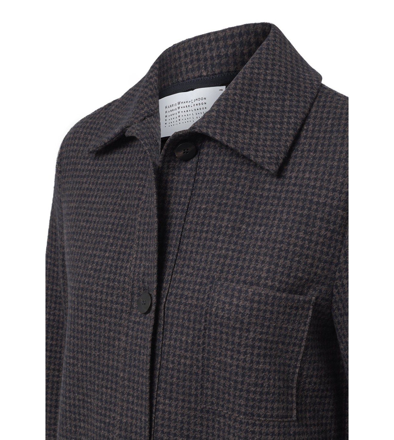 HARRIS_WHARF_LONDON_HOUNDSTOOTH_SHIRT_JACKET_MARIONA_FASHION_CLOTHING_WOMAN_SHOP_ONLINE_AH2374MRA HARRIS_WHARF_LONDON_HOUNDSTOOTH_SHIRT_JACKET_MARIONA_FASHION_CLOTHING_WOMAN_SHOP_ONLINE_AH2374MRA