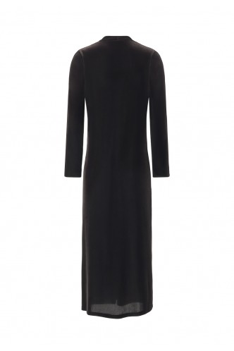 MARIONA_VELVET_V_NECK_DRESS_MARIONA_FASHION_CLOTHING_WOMAN_SHOP_ONLINE_7483P 2